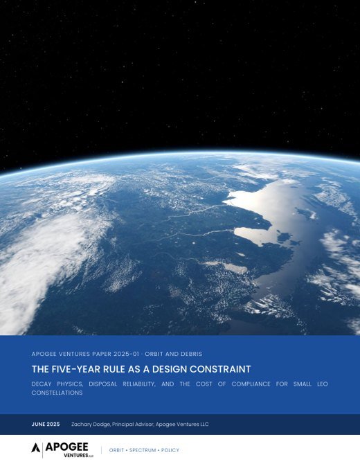 Cover of The Five-Year Rule as a Design Constraint